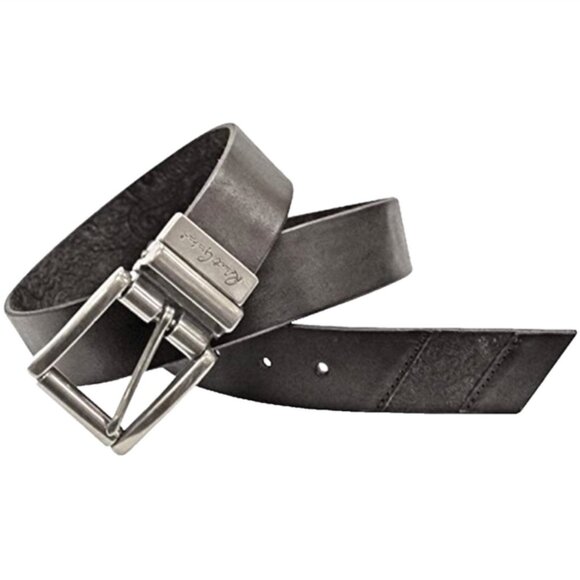 Robert Graham Leather Potter Paisley Reversible Belt - Picture 1 of 3